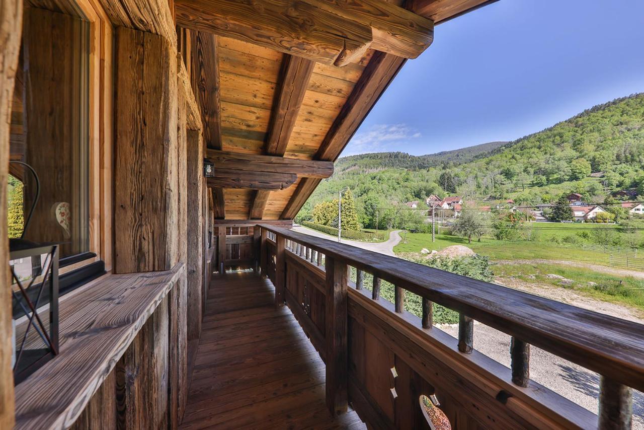 Chalet Hohneck 4 Etoiles, Vieux Bois Et Pierre, Spa, Sauna, Borne De Recharge Stosswihr Exterior photo