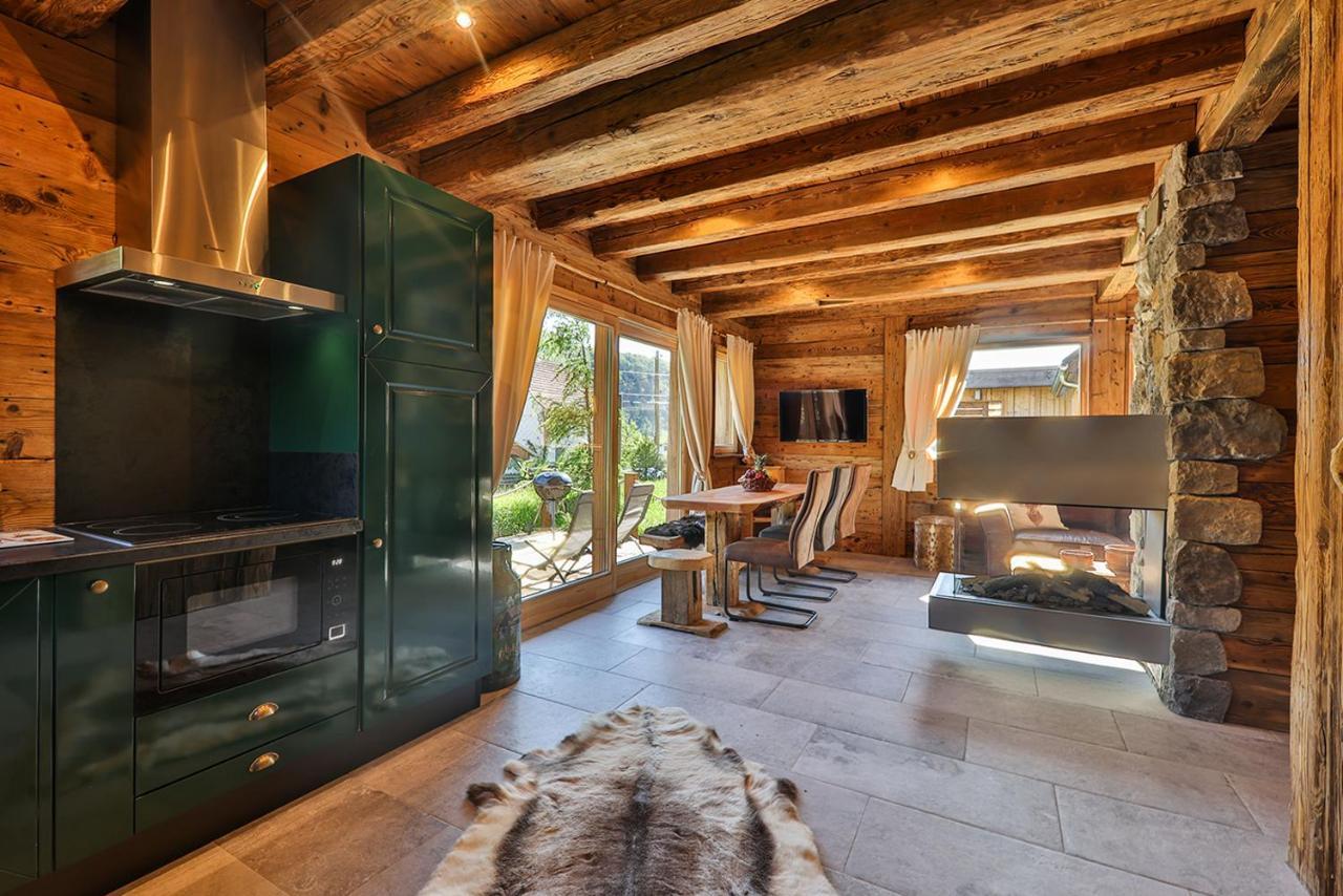 Chalet Hohneck 4 Etoiles, Vieux Bois Et Pierre, Spa, Sauna, Borne De Recharge Stosswihr Exterior photo