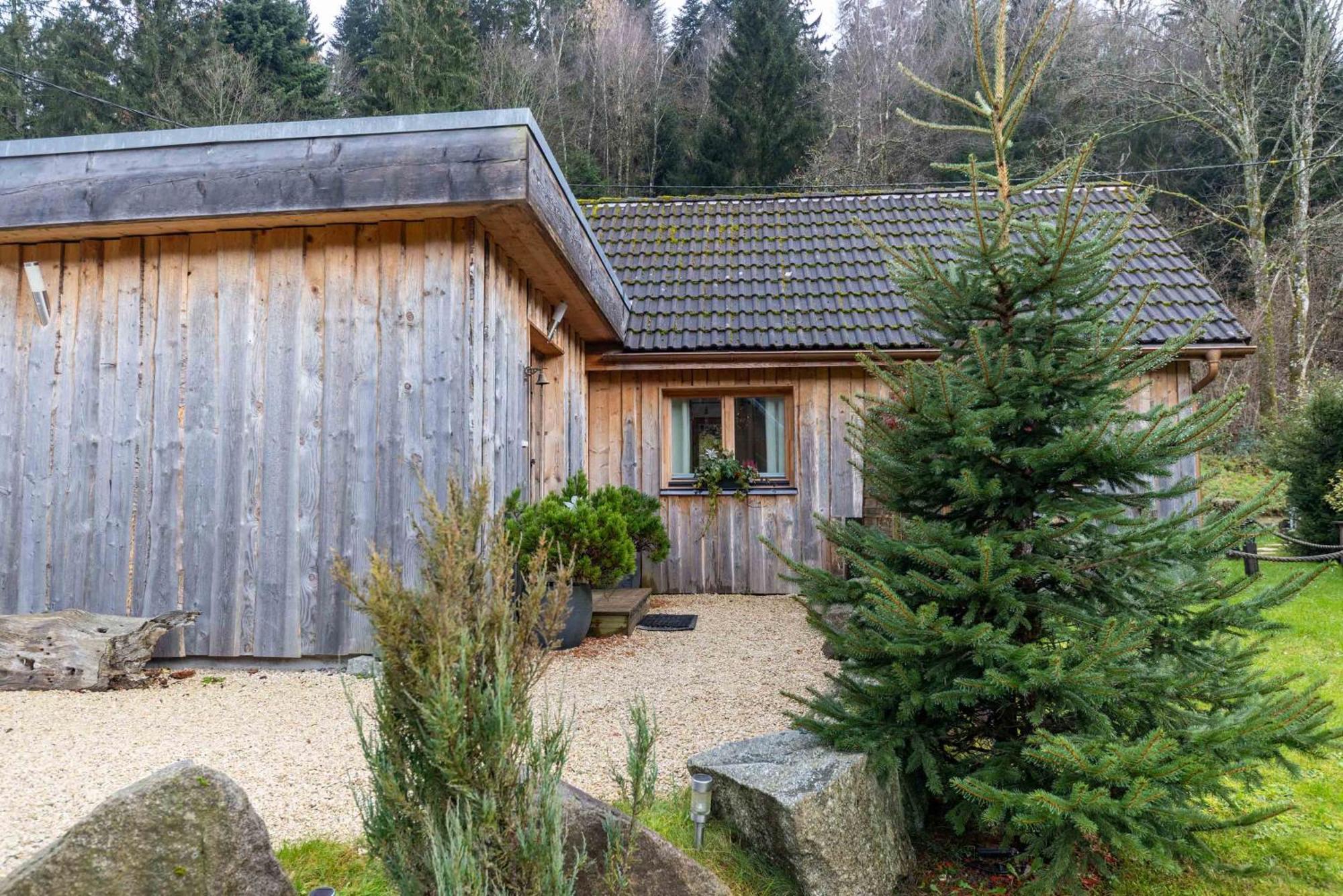 Chalet Hohneck 4 Etoiles, Vieux Bois Et Pierre, Spa, Sauna, Borne De Recharge Stosswihr Exterior photo
